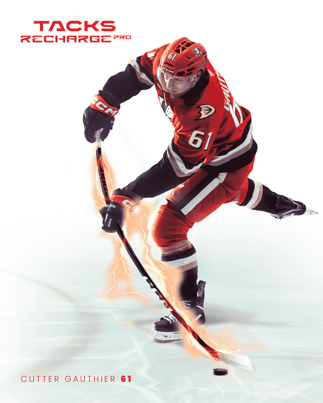 OPS CCM Tacks Recharge Pro White JR Links