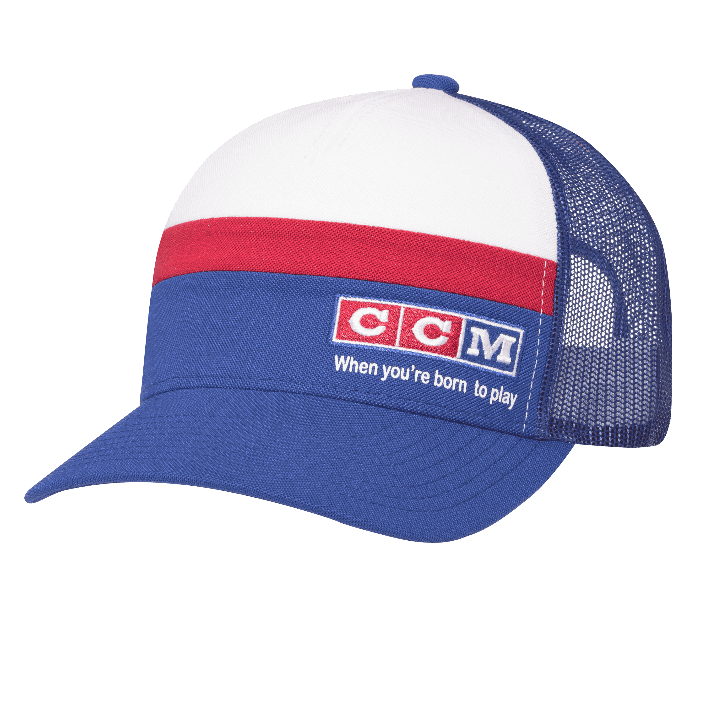 Lifestyle CCM Retro Born to Play Mesh Trucker Cap 