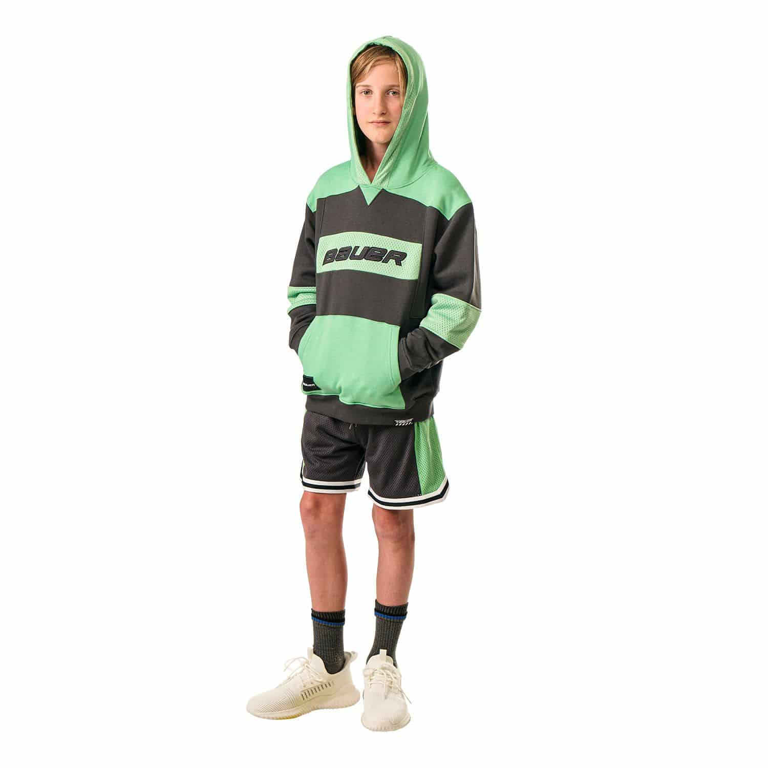 Lifestyle Bauer Mesh Game Changer Hoodie JR