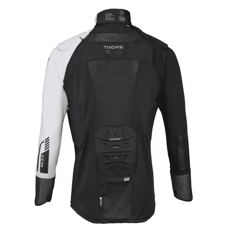 Unterwäsche CCM Tacks PRO Neck Guard LS Shirt SR