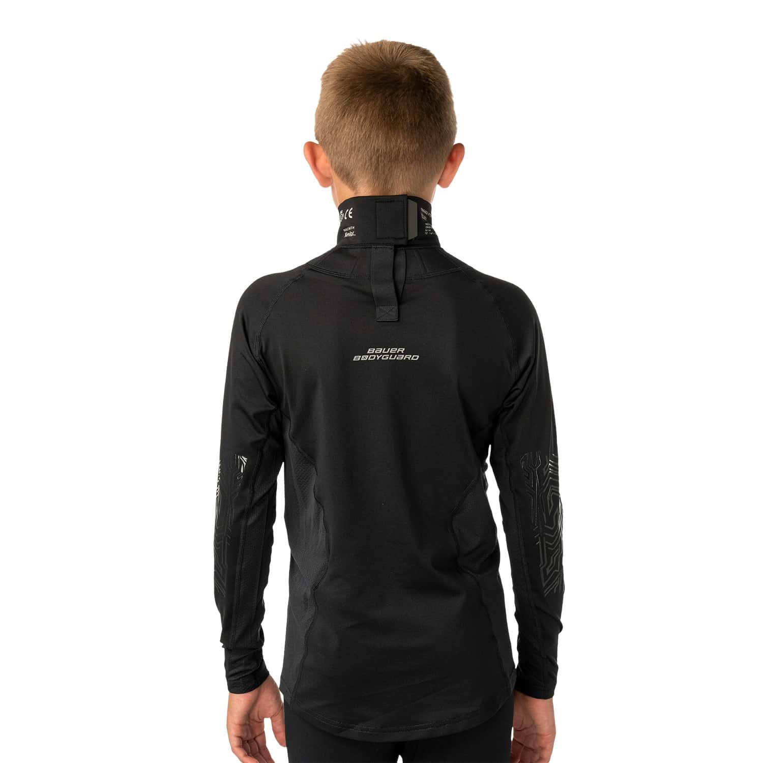 Unterwäsche Bauer Bodyguard Neckprotect L/S Top JR