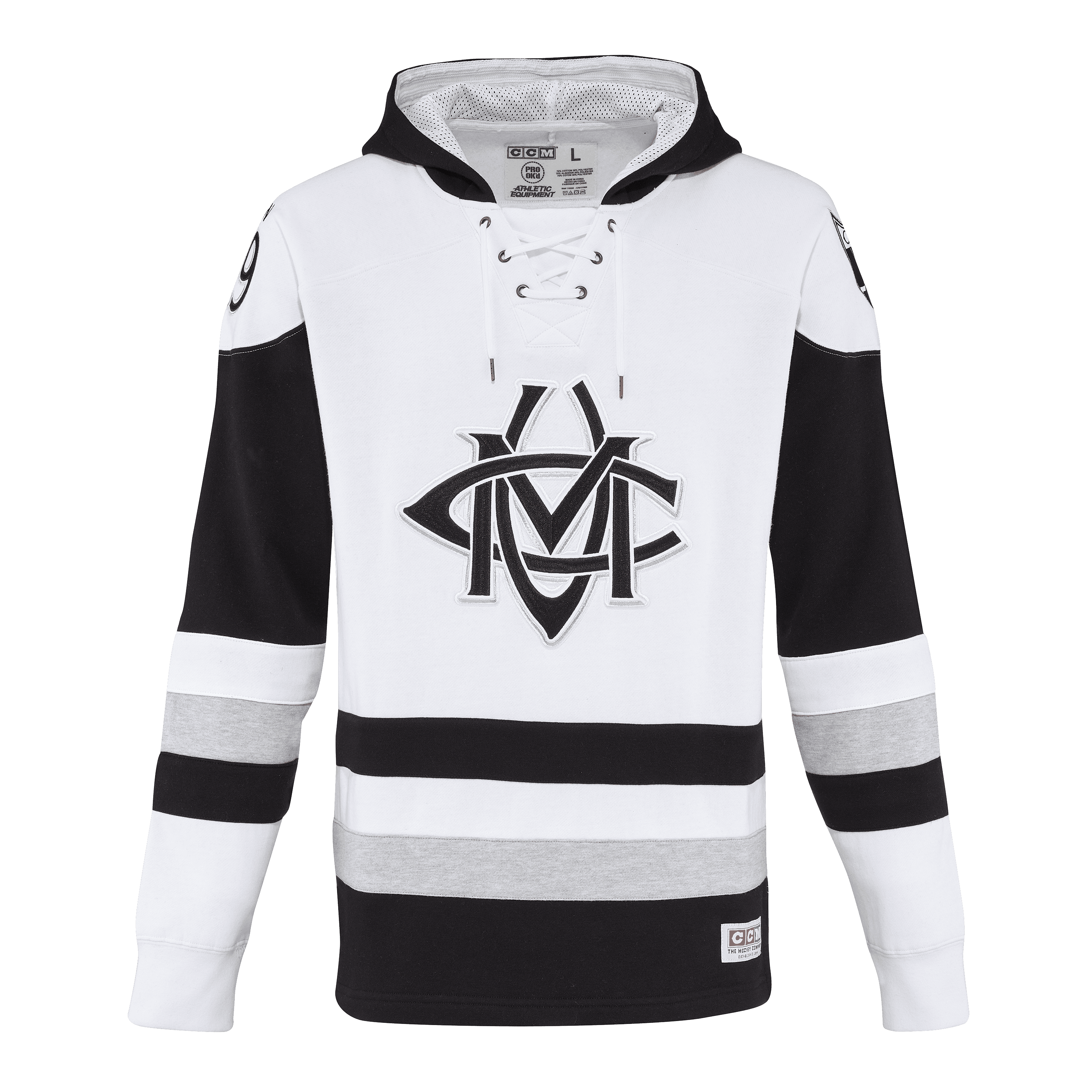 Lifestyle CCM Monochrome Emblem Jersey Hood JR 