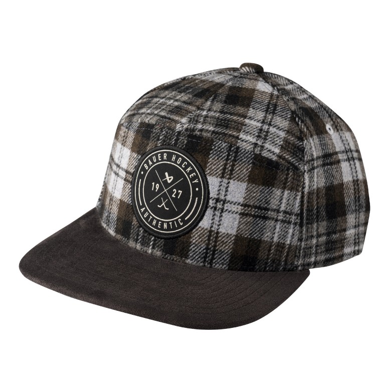 Lifestyle Bauer Plaid Snapback Hat SR - HO25