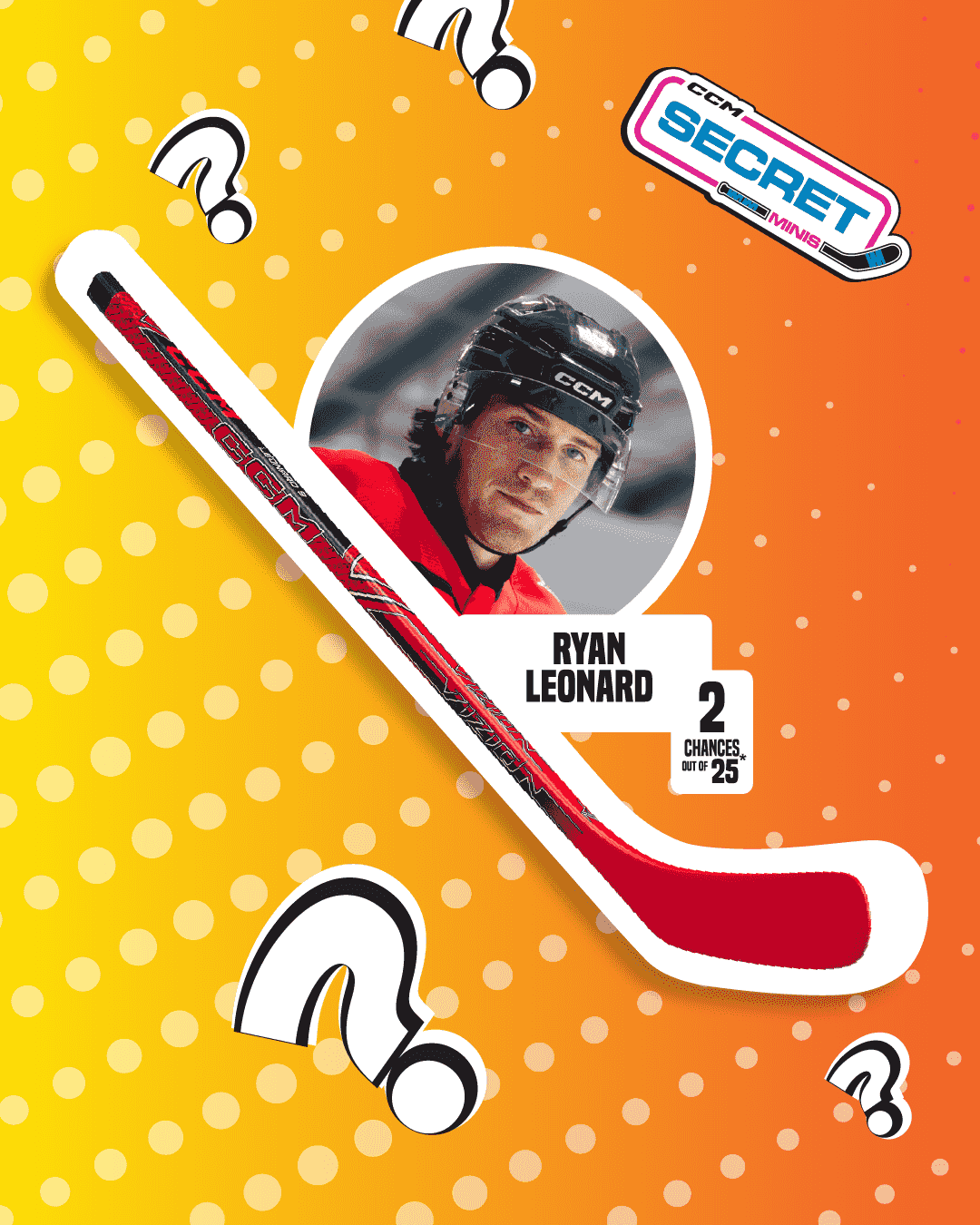 Ministick CCM Secret Toy Sticks Player 2026