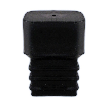 Stockknauf Gufex Gummi Square Butt End schwarz