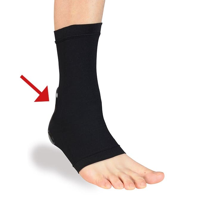 Gelsocken Ortema X-Foot Single Pad Silikon