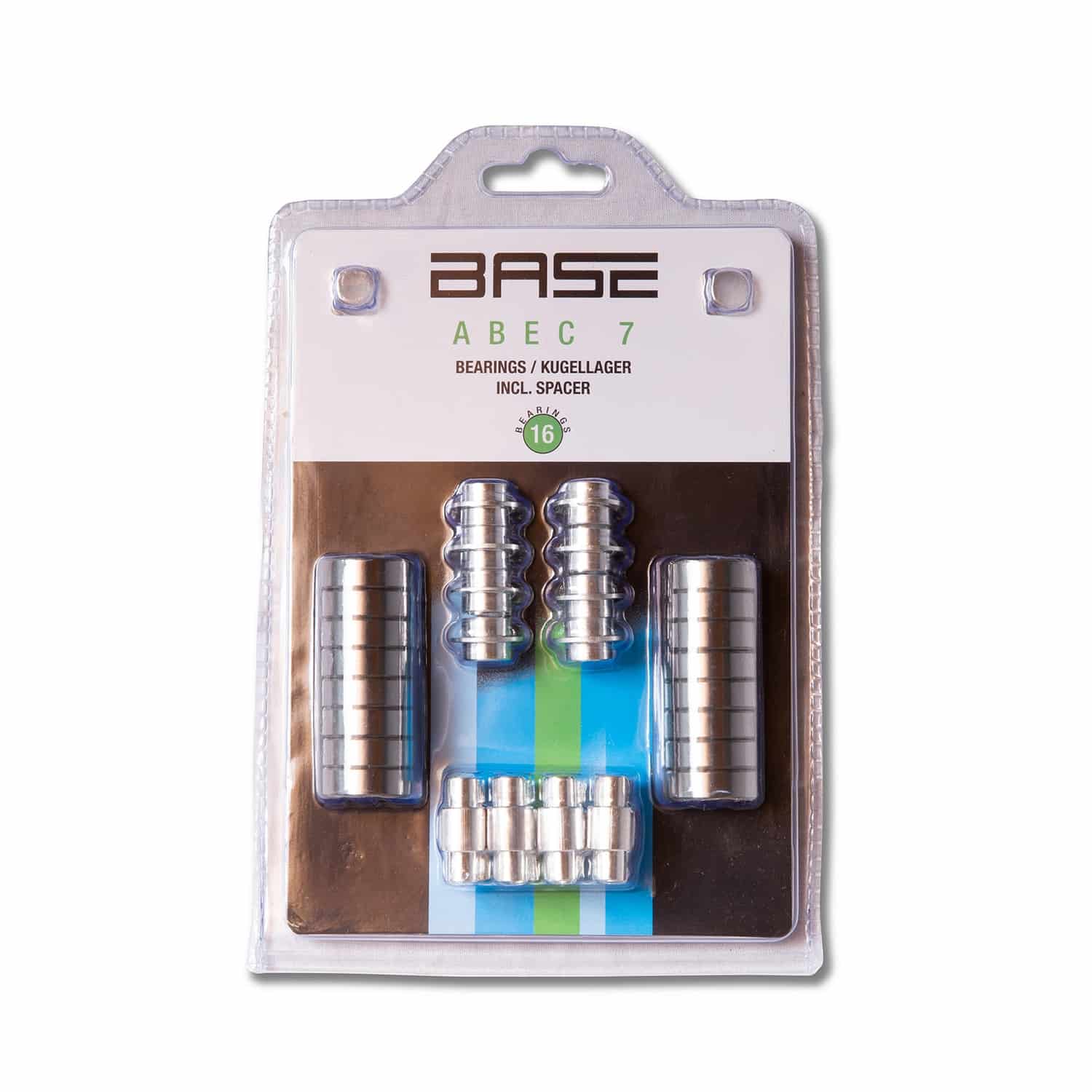 Kugellager Base ABEC 7 Set inkl Spacer Blister Pack
