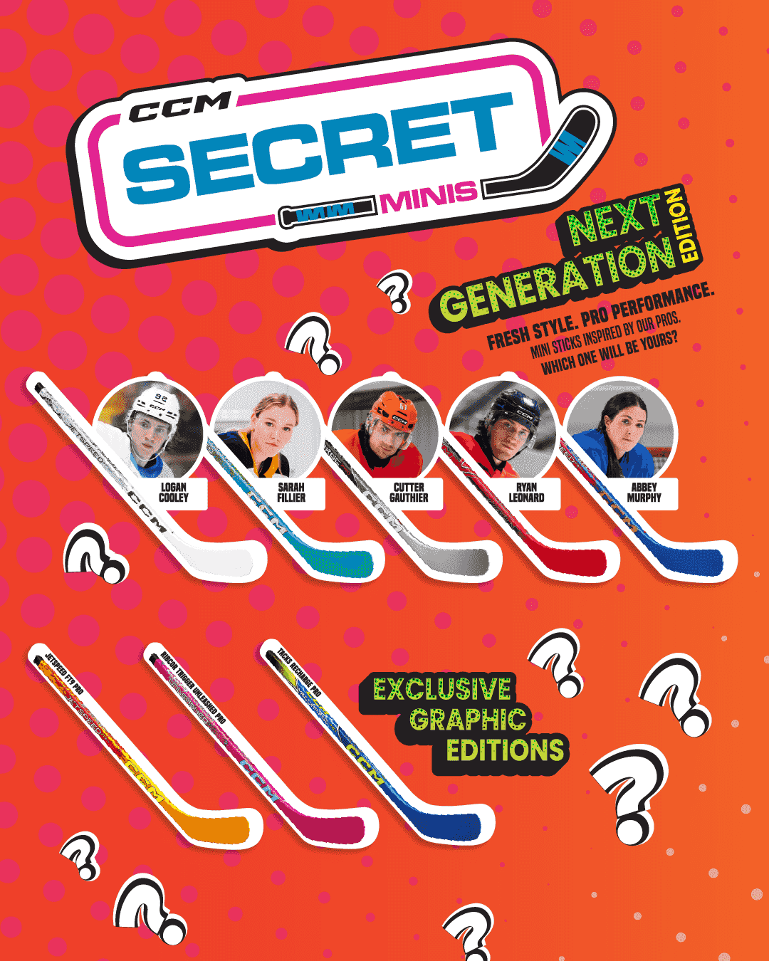Ministick CCM Secret Toy Sticks Player 2026