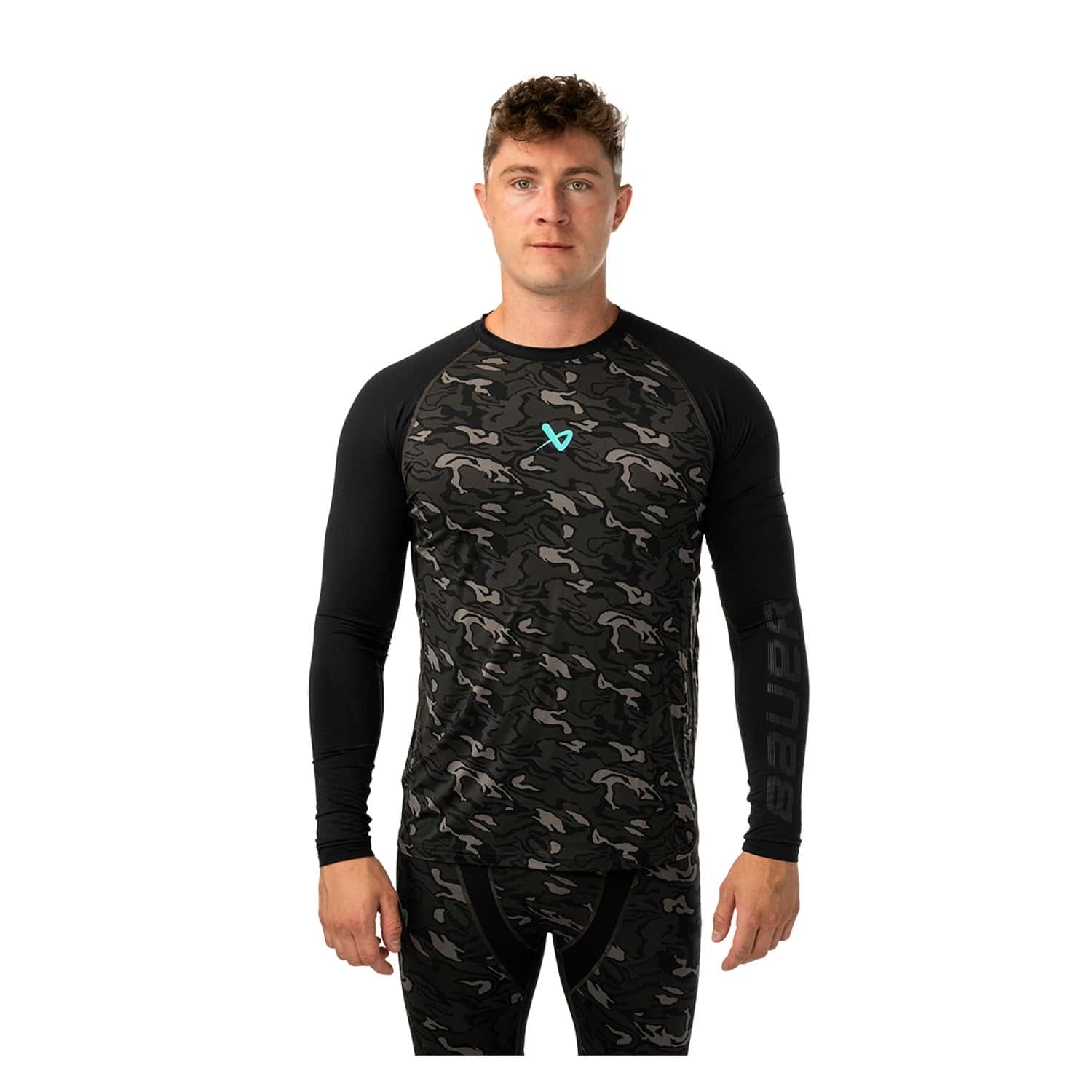 Unterwäsche Bauer Baselayer Oberteil Printed SR