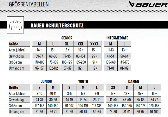 Schulterschutz Bauer Supreme MACH SR 