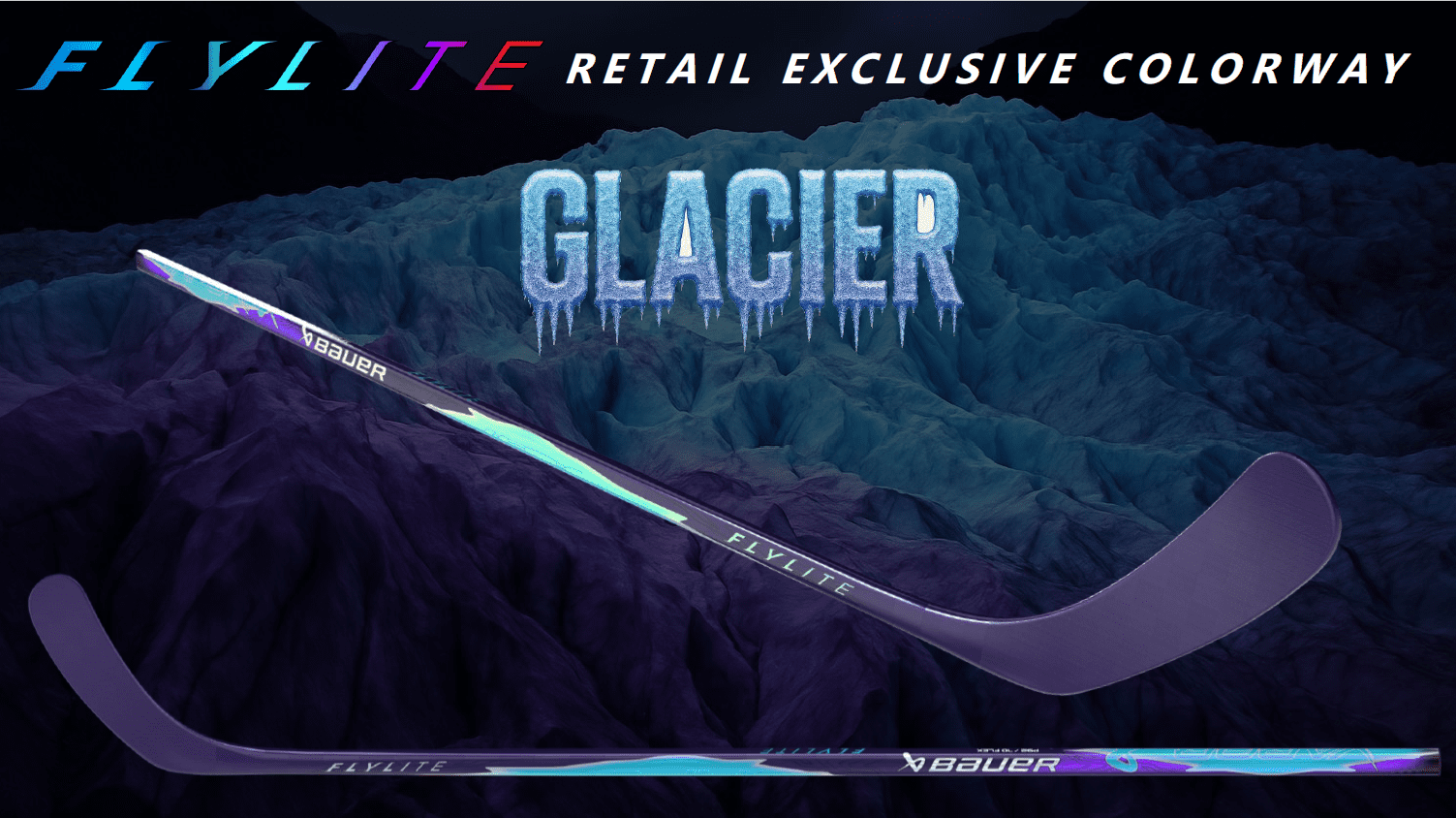 OPS Bauer Vapor FLYLITE JR Rechts Glacier