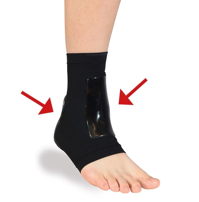 Gelsocken Ortema X-Foot Double Pad Silikon