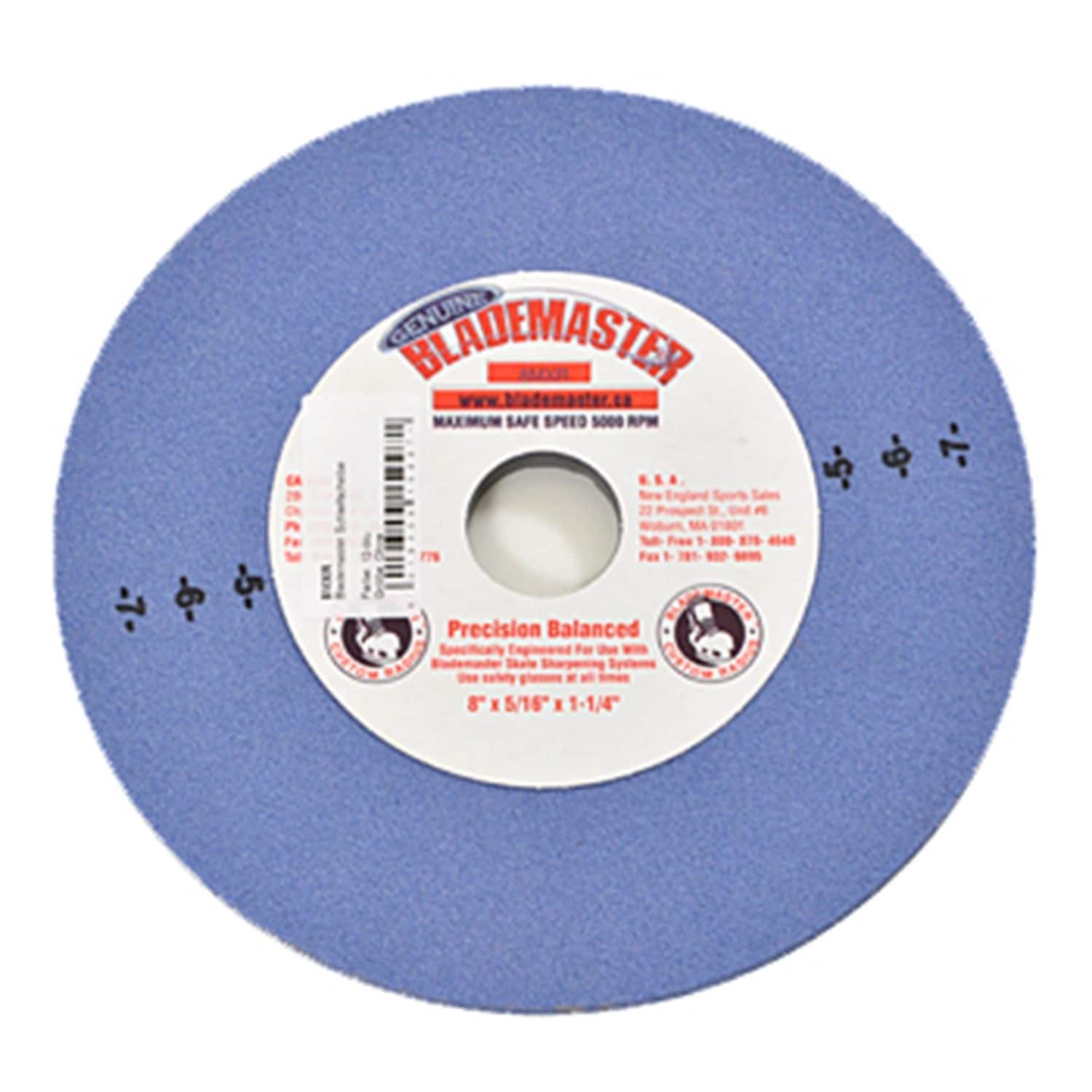 Schleifscheibe Blademaster 8" Finish Blue