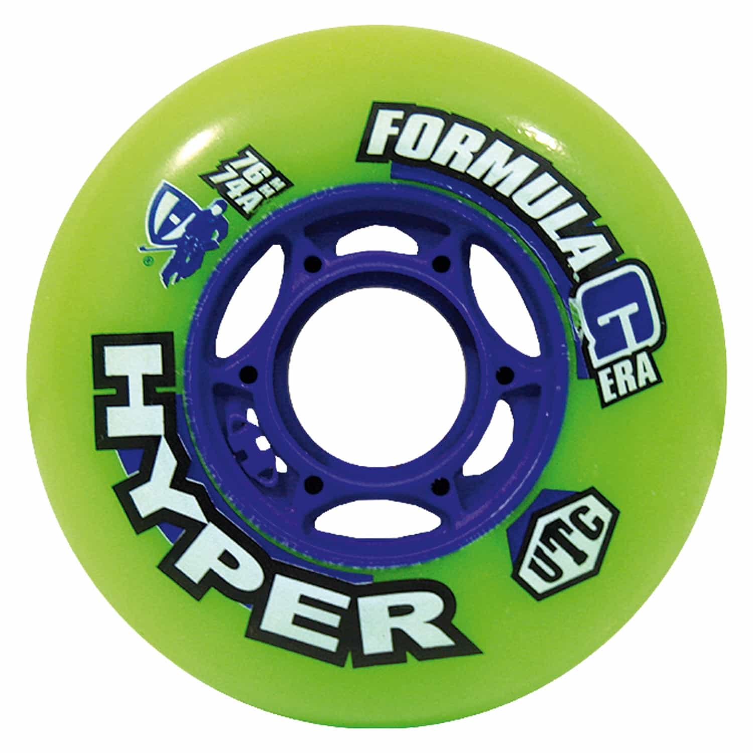 Rollen Hyper Formula G Era 74A Indoor Set Grün 4 er Set