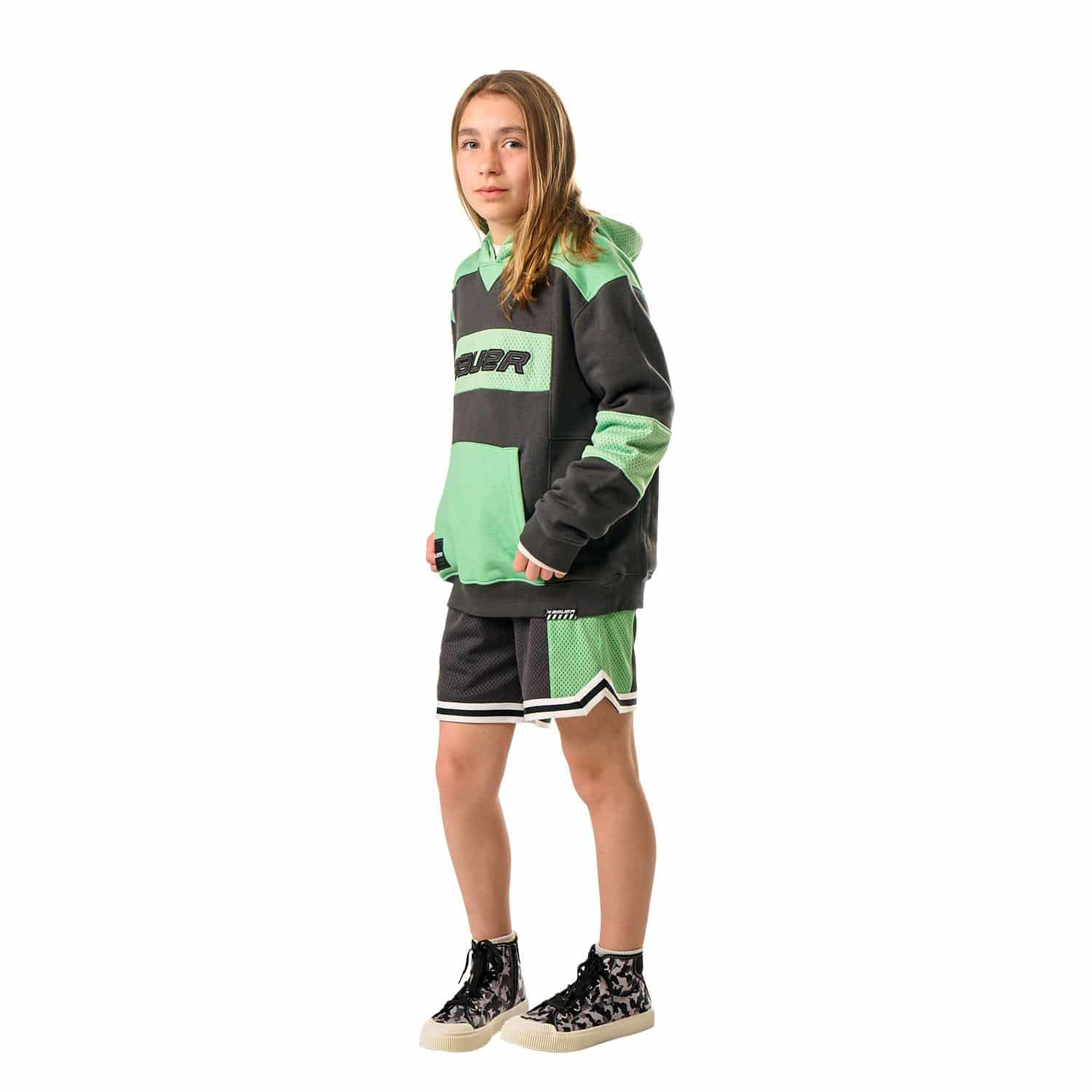 Lifestyle Bauer Mesh Game Changer Hoodie JR