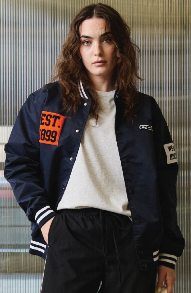 Lifestyle CCM Stripe Varsity Jacket SS1 SR