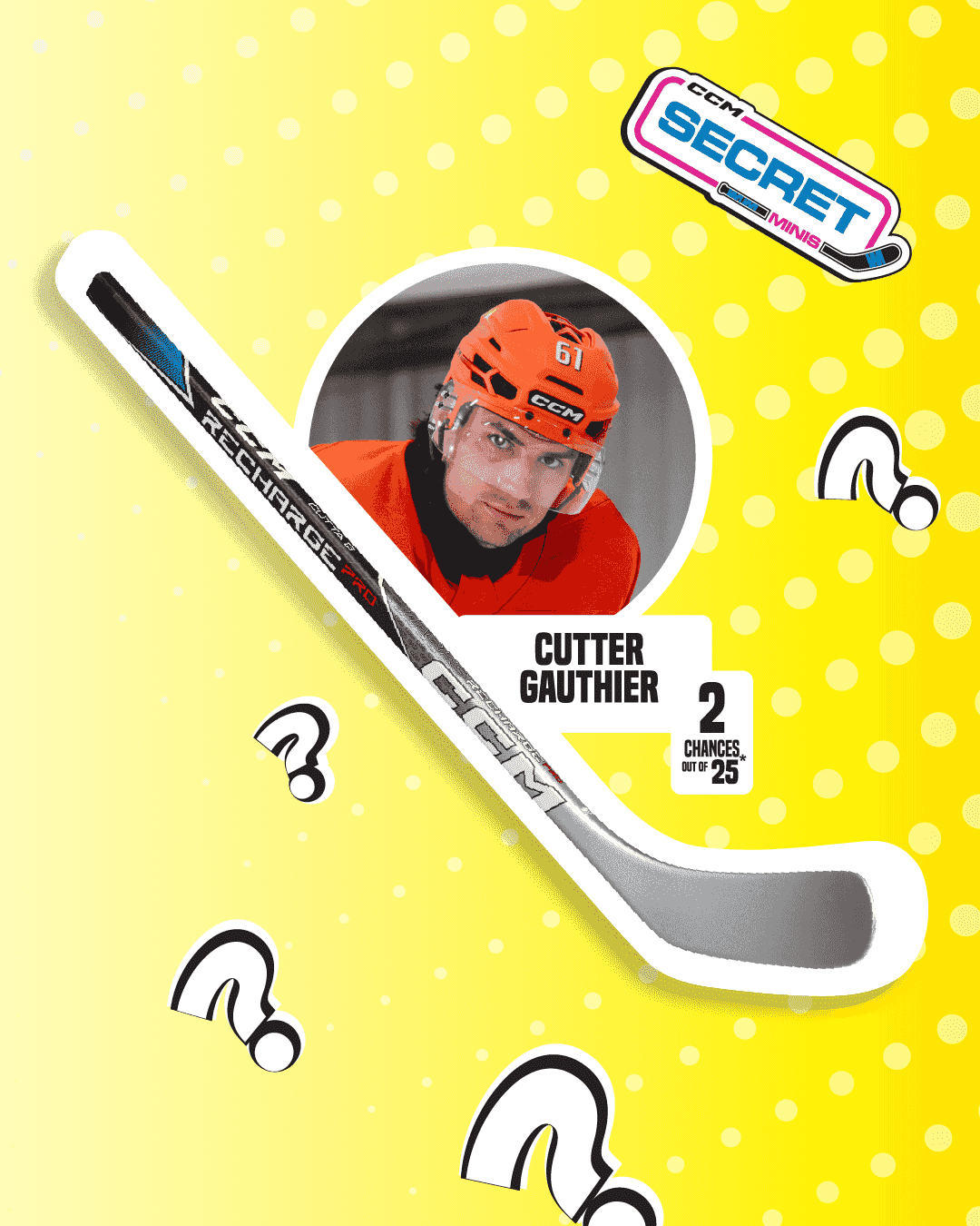 Ministick CCM Secret Toy Sticks Player 2026